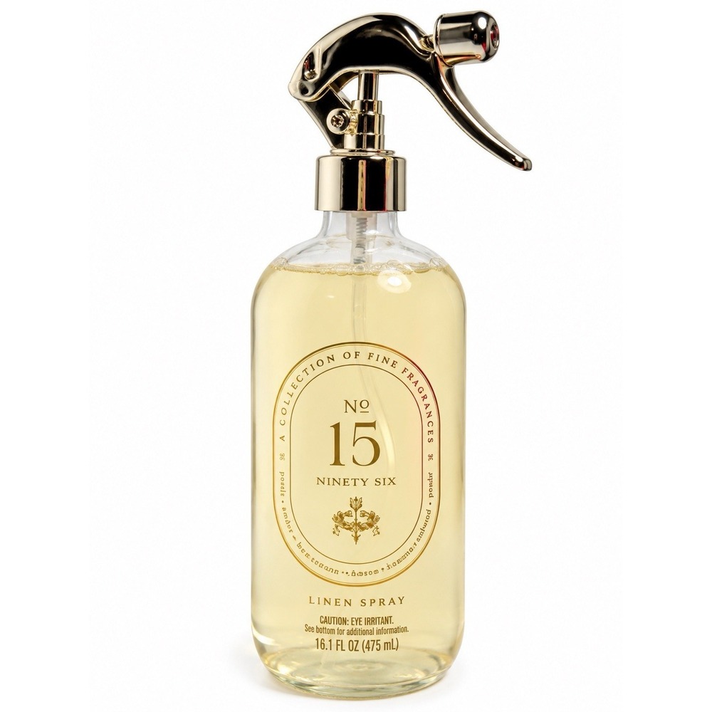 Ninety Six No 15 Linen Spray Jumbo 16.1 oz DW Home Premium Fine Fragrance